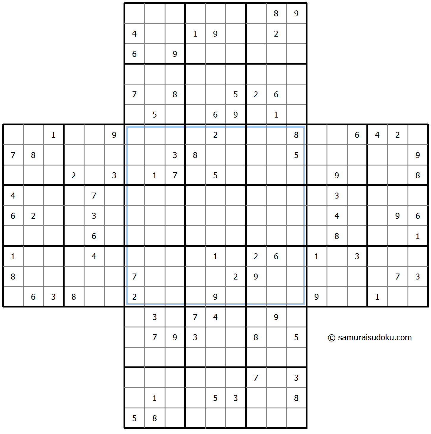 Cross Sudoku