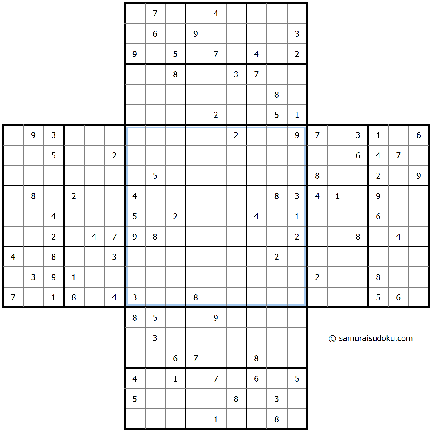 Cross Sudoku