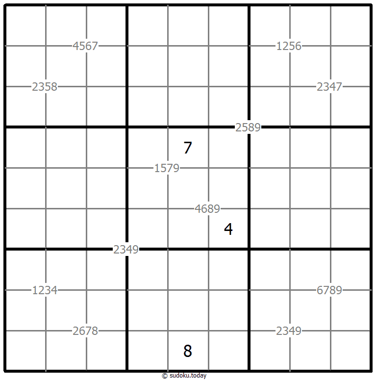 Quadruple sudoku 23 January 2026