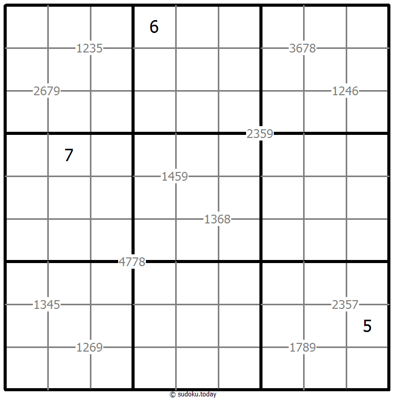 Quadruple sudoku 05 November 2025