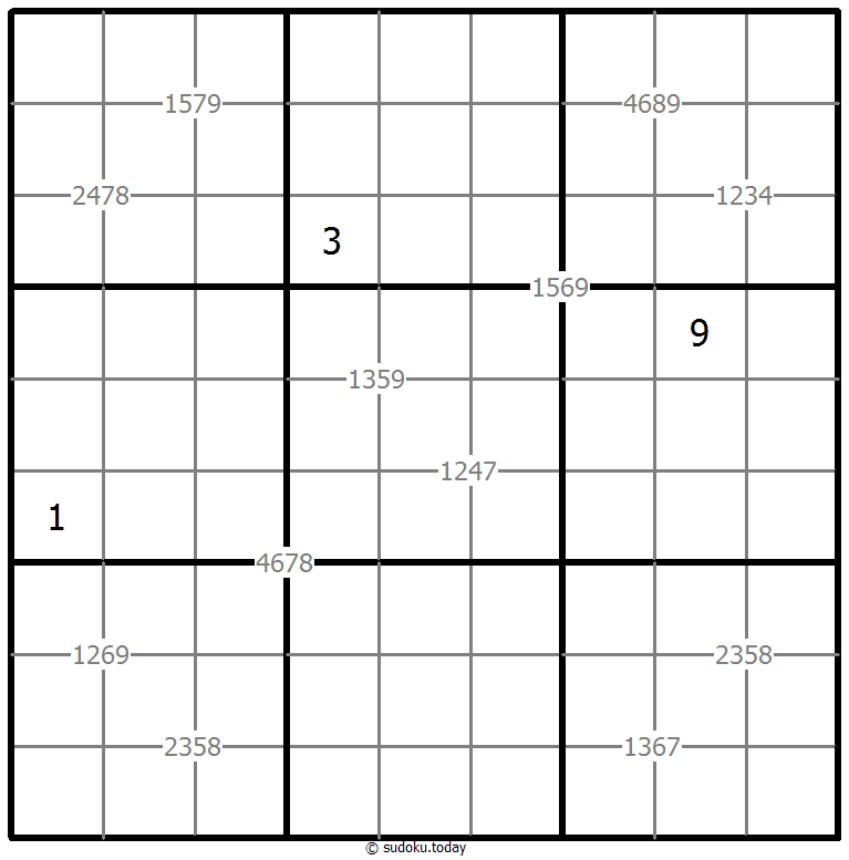 Quadruple sudoku 21 December 2025
