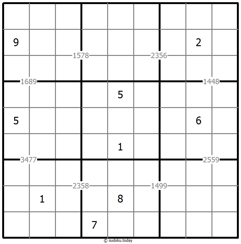 Quadruple sudoku 13 December 2025