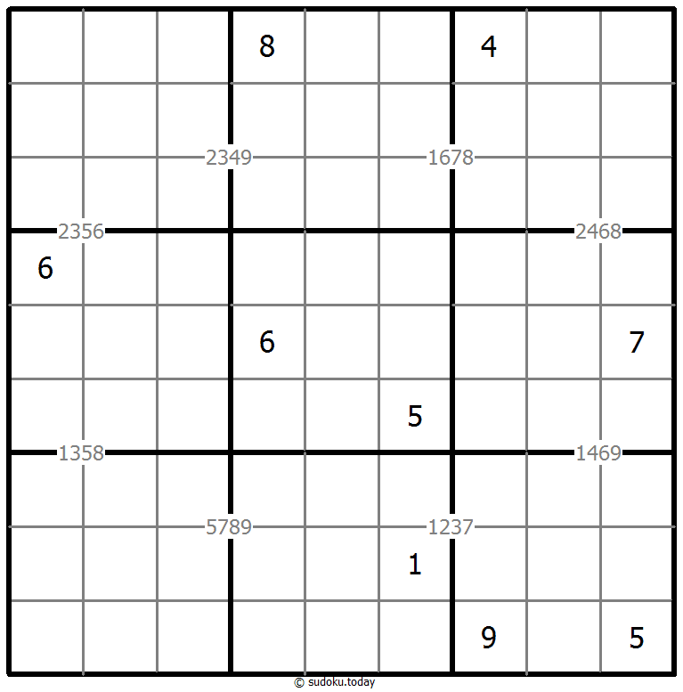 Quadruple sudoku 08 February 2026