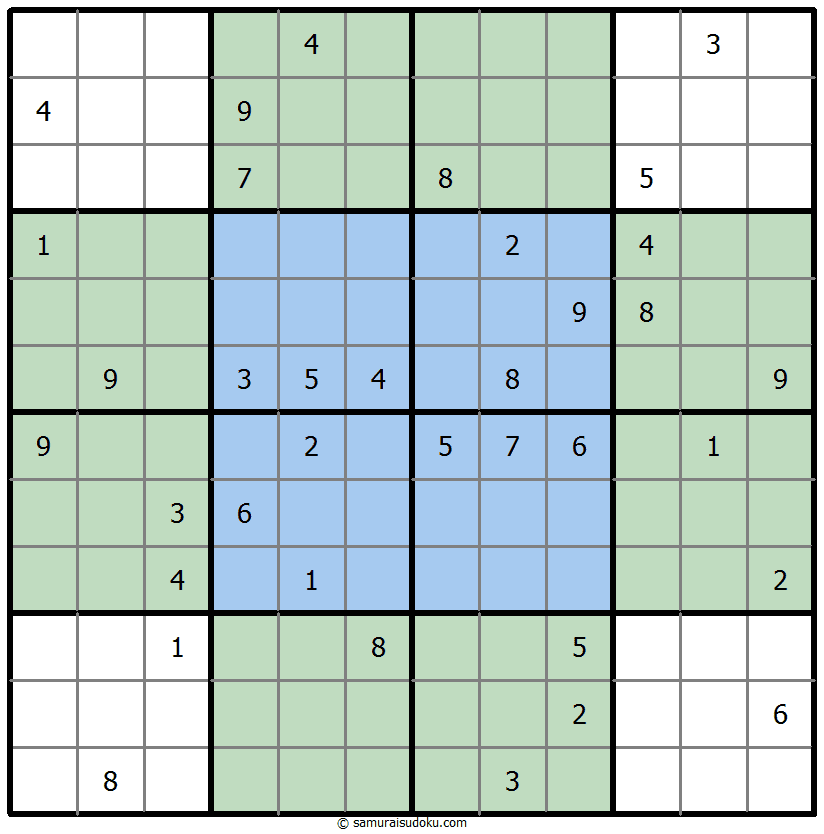 Butterfly Sudoku 3-March-2022