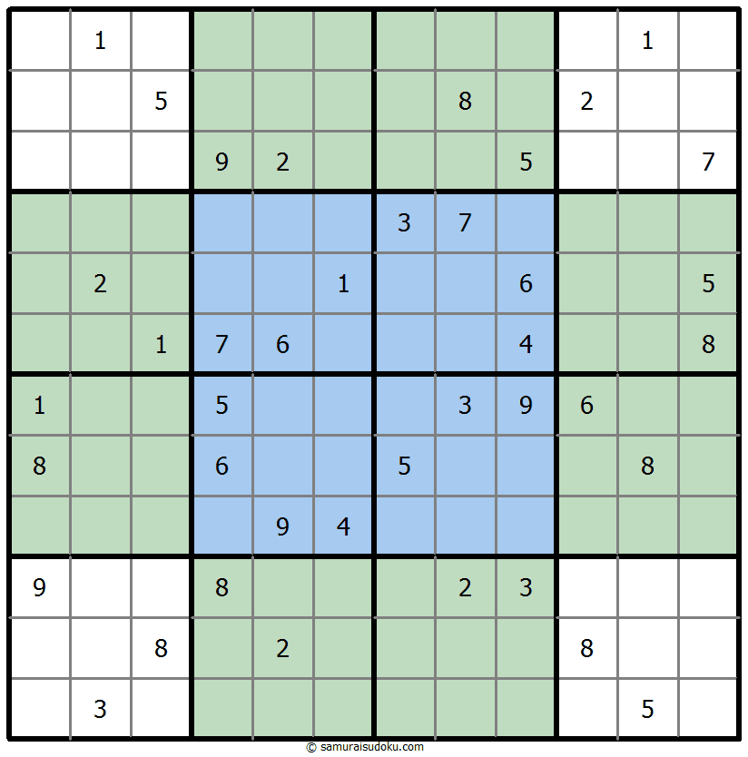Butterfly Sudoku 1-October-2023