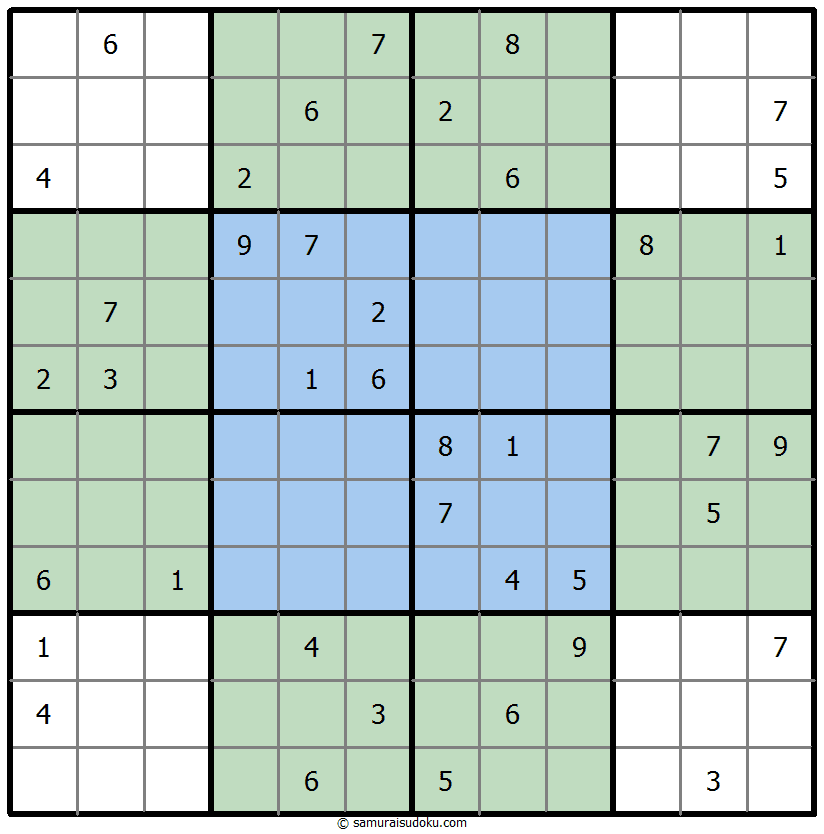 Butterfly Sudoku 15-April-2022