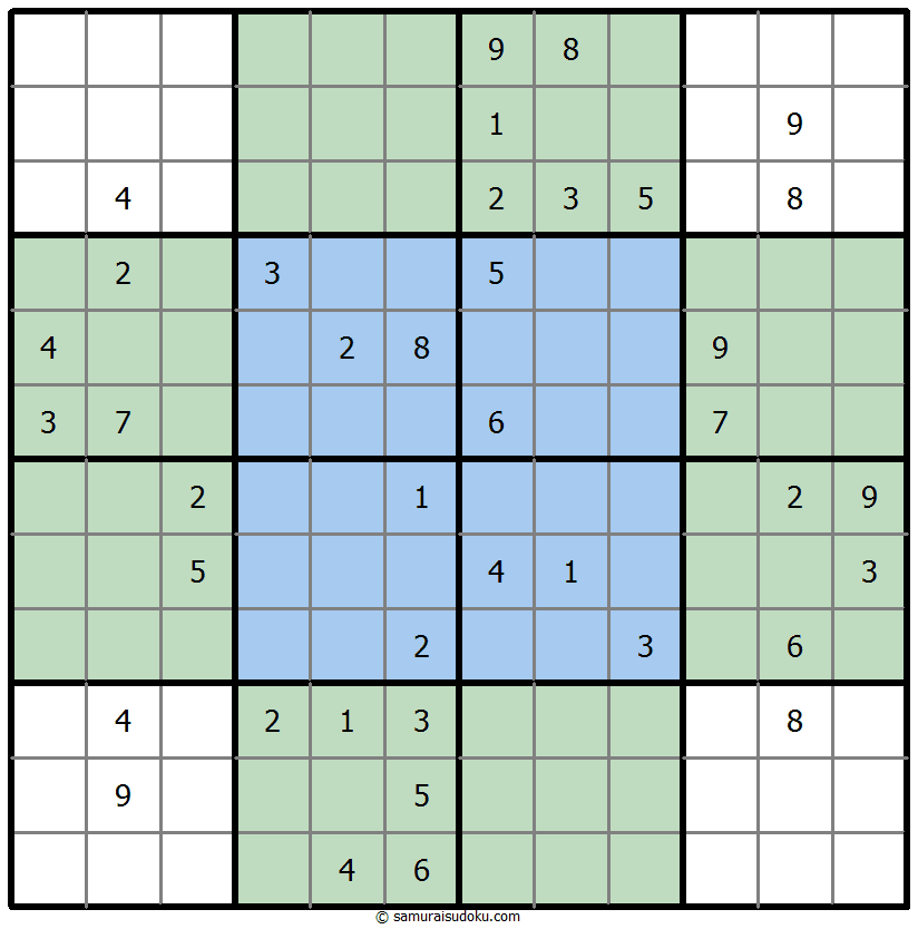 Butterfly Sudoku 2-January-2024