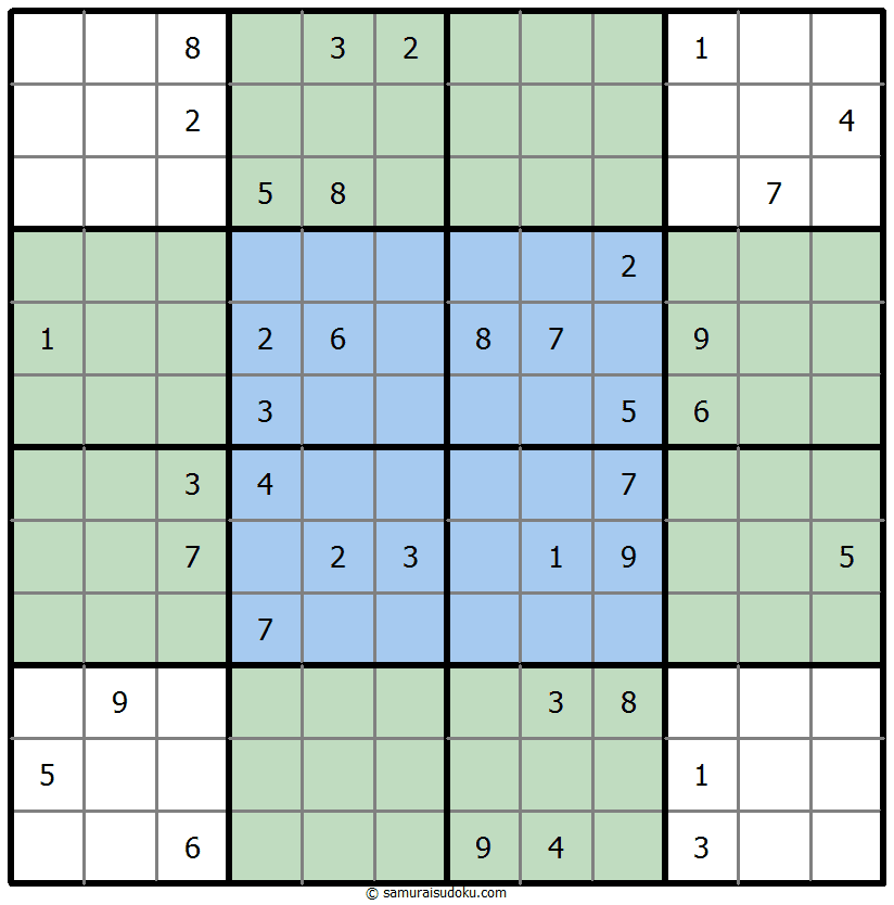 Butterfly Sudoku 03 November 2025