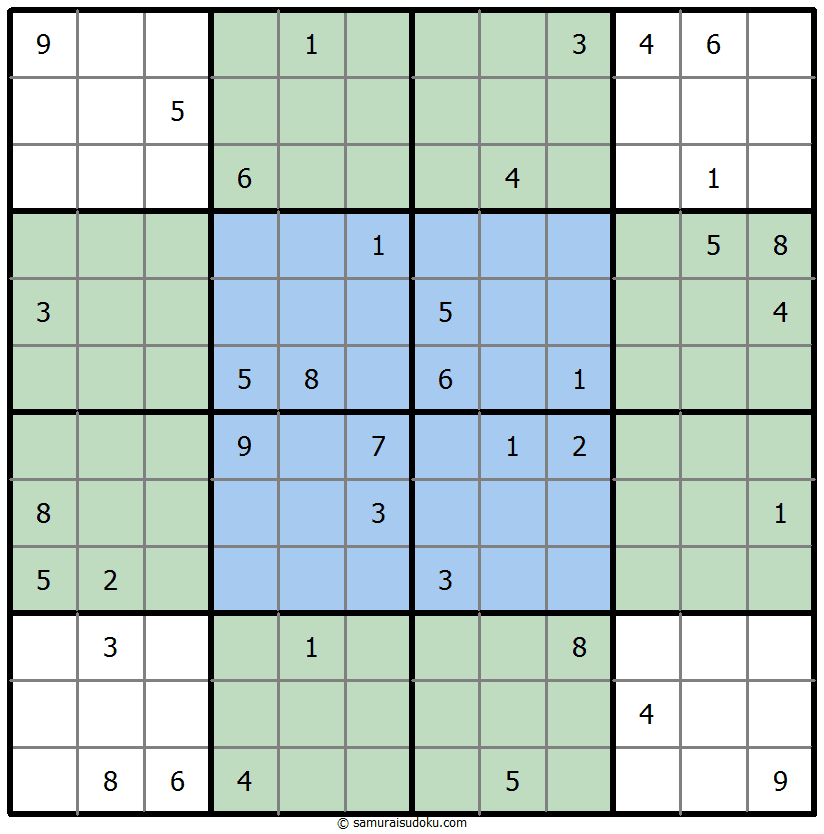 Butterfly Sudoku 24-February-2022