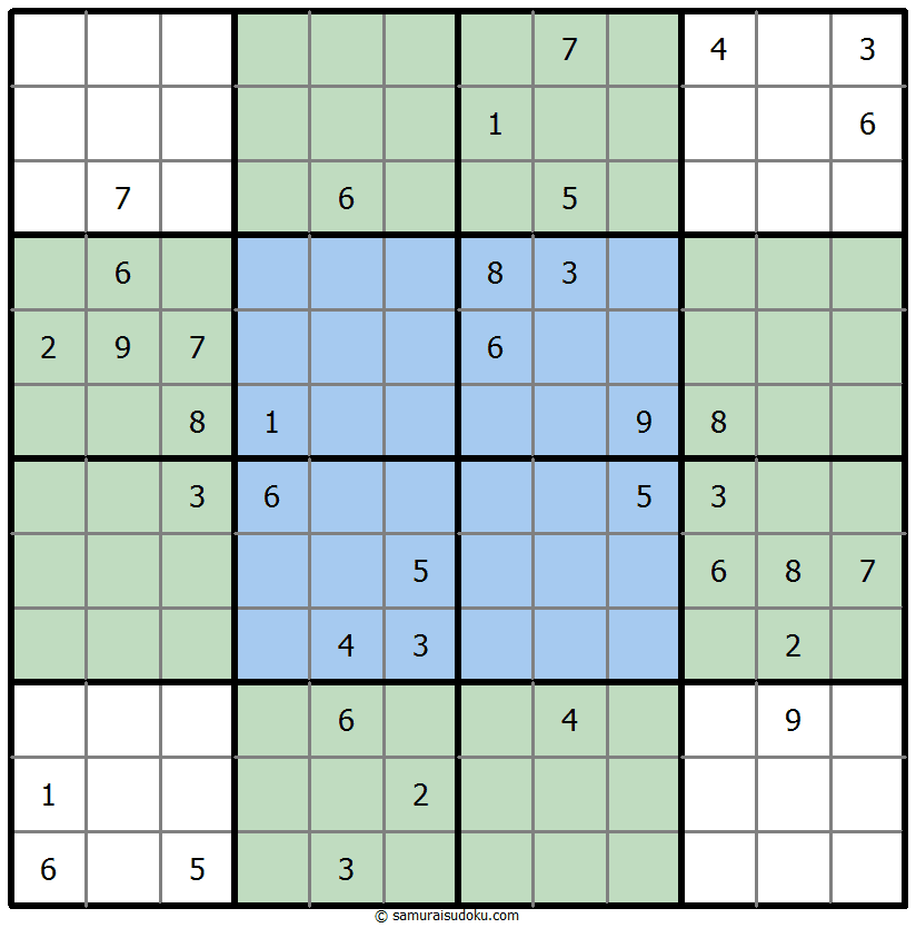 Schmetterlings-Sudoku