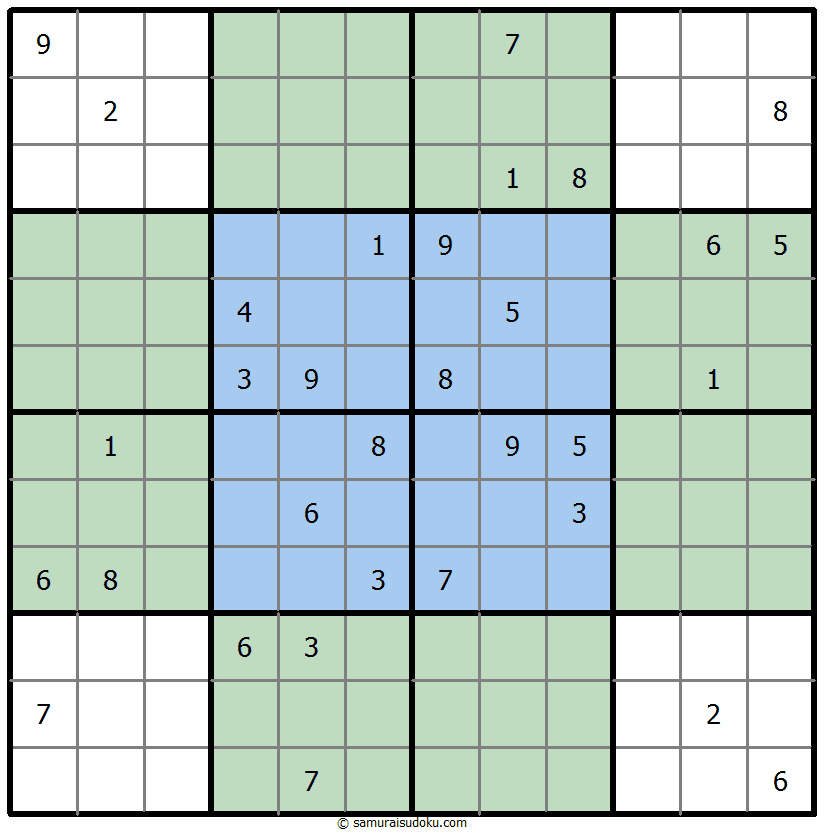 Butterfly Sudoku 23-February-2022