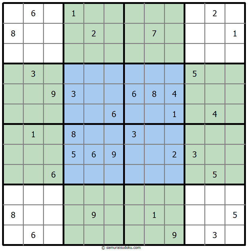 Butterfly Sudoku 21-February-2022