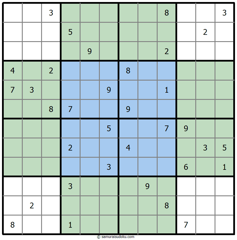 Butterfly Sudoku 11-April-2022