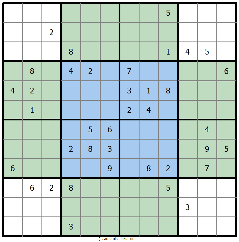 Butterfly Sudoku 30-September-2023