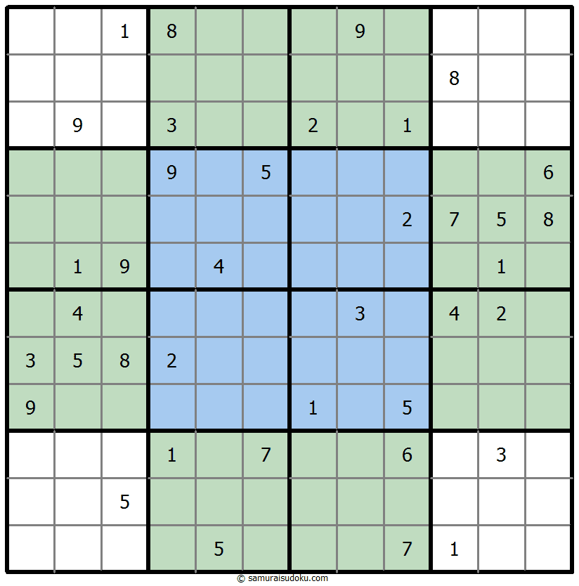 Butterfly Sudoku 21-February-2022