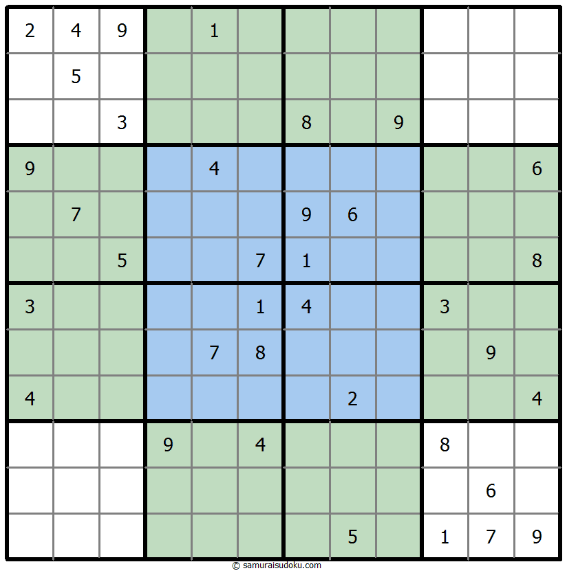 Butterfly Sudoku 15-April-2022