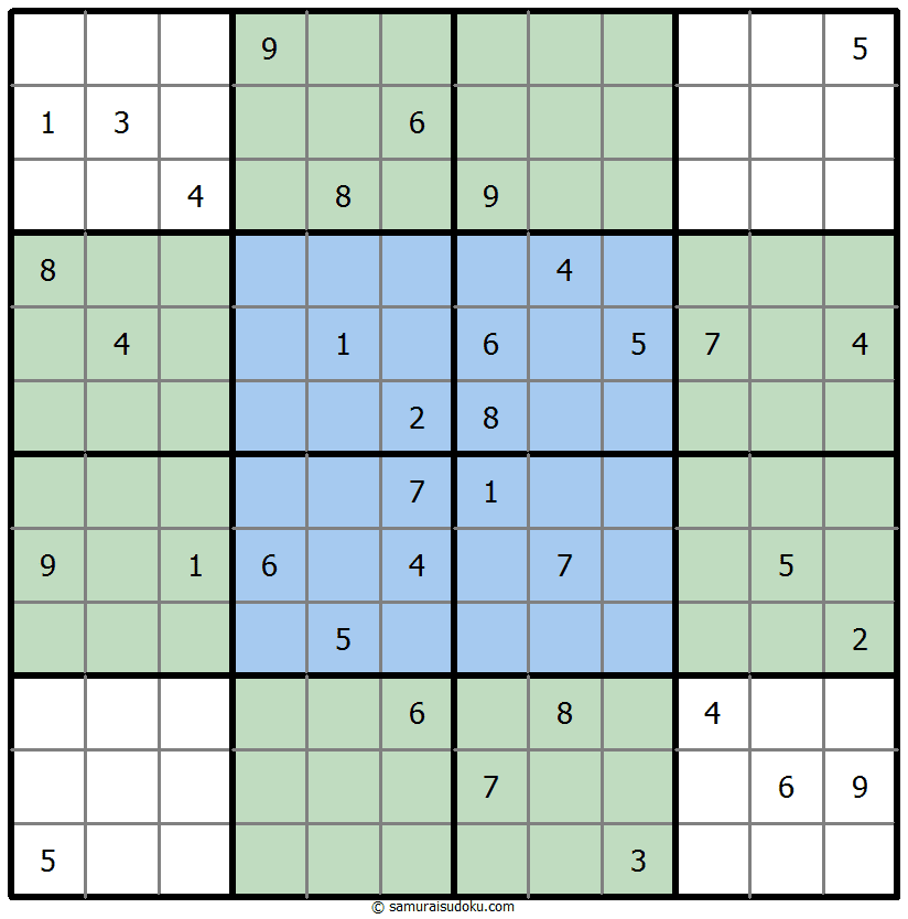 Butterfly Sudoku 3-January-2023