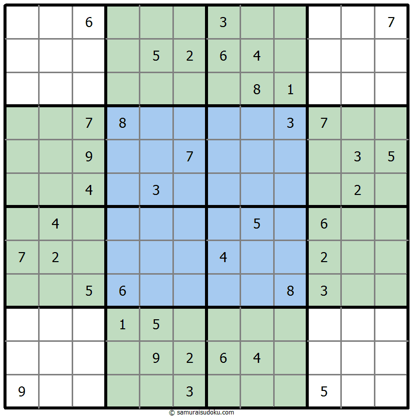 Butterfly Sudoku 1-January-2023