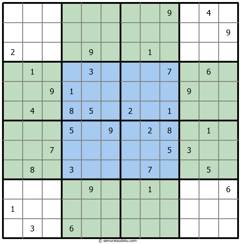 Butterfly Sudoku 23-December-2022