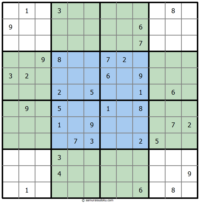 Butterfly Sudoku 14-November-2023