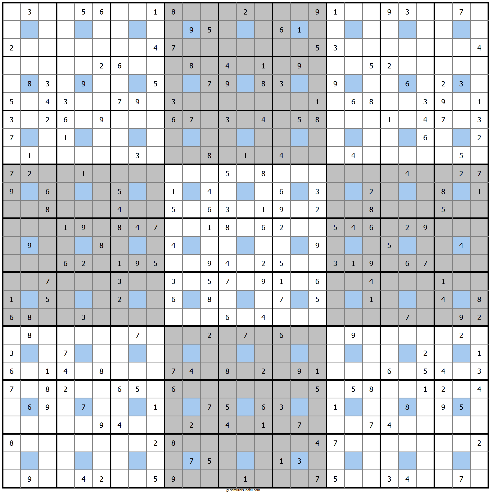 Безпідказкове судоку 1