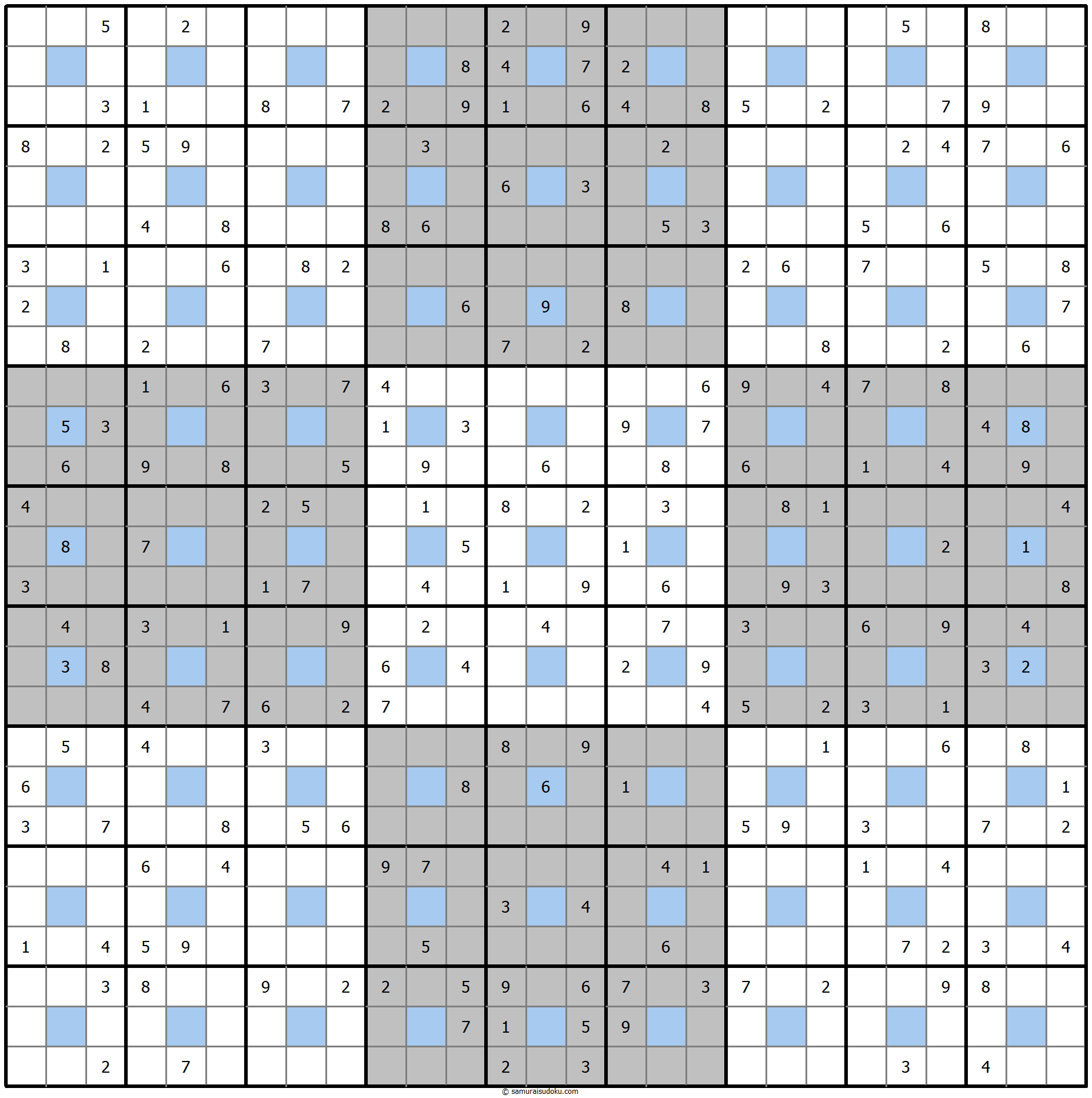 Sudoku sin pistas 1