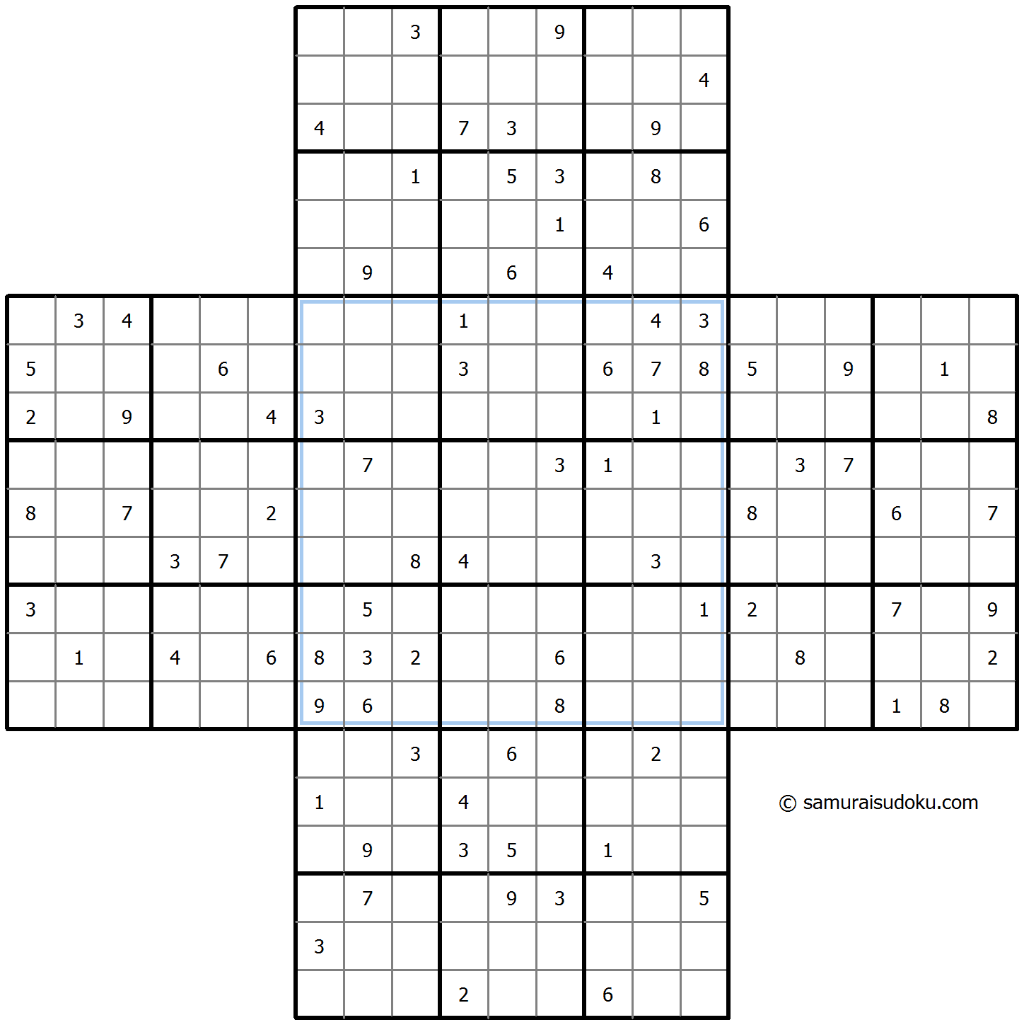 Cross Sudoku