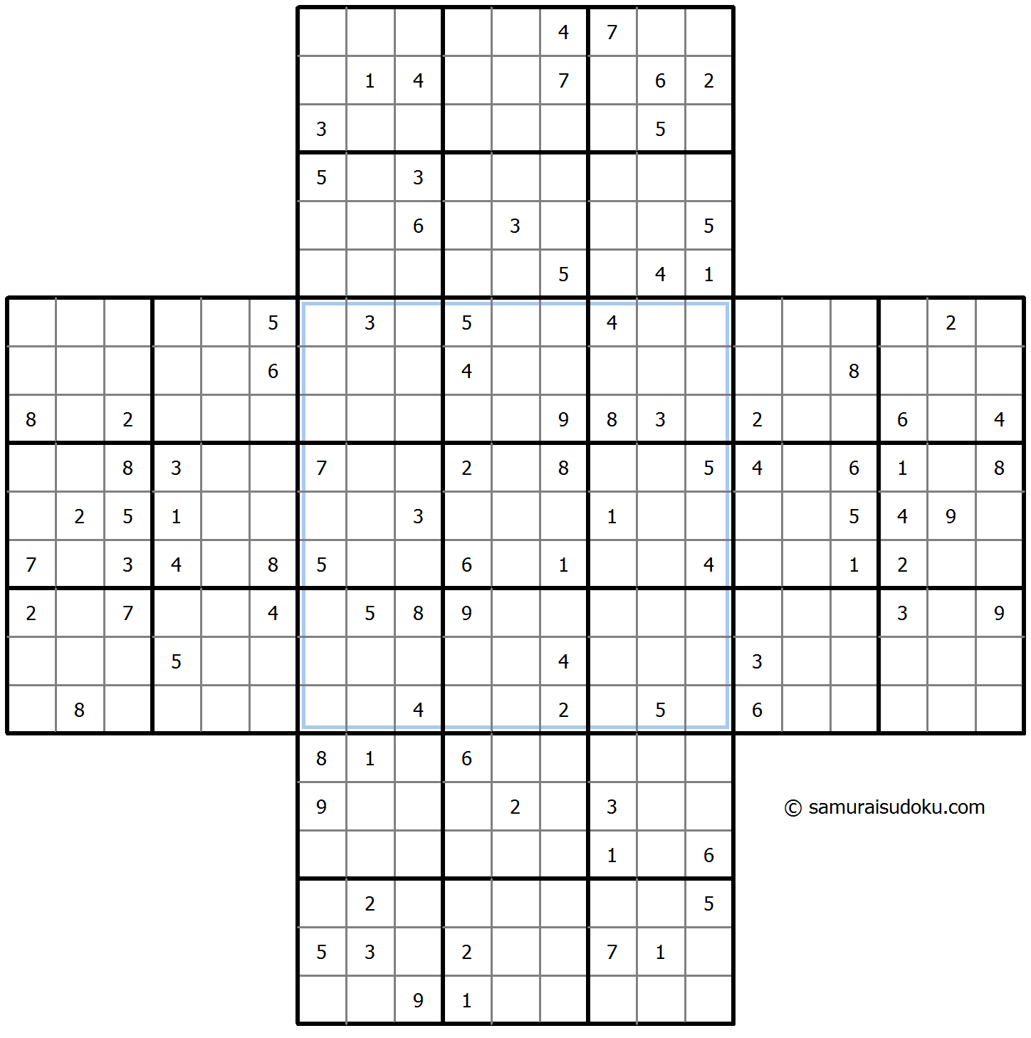 Kreuz-Sudoku