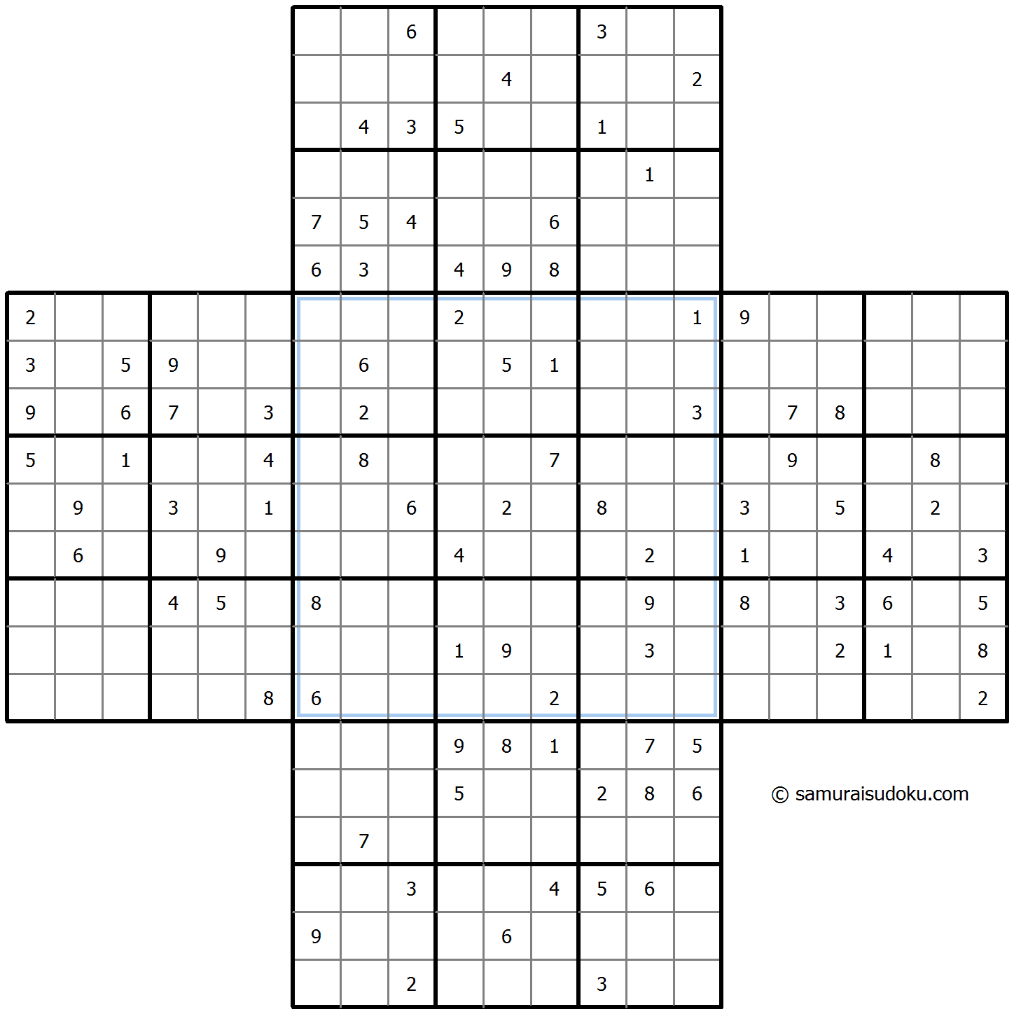 Cross Sudoku 29 October 2025
