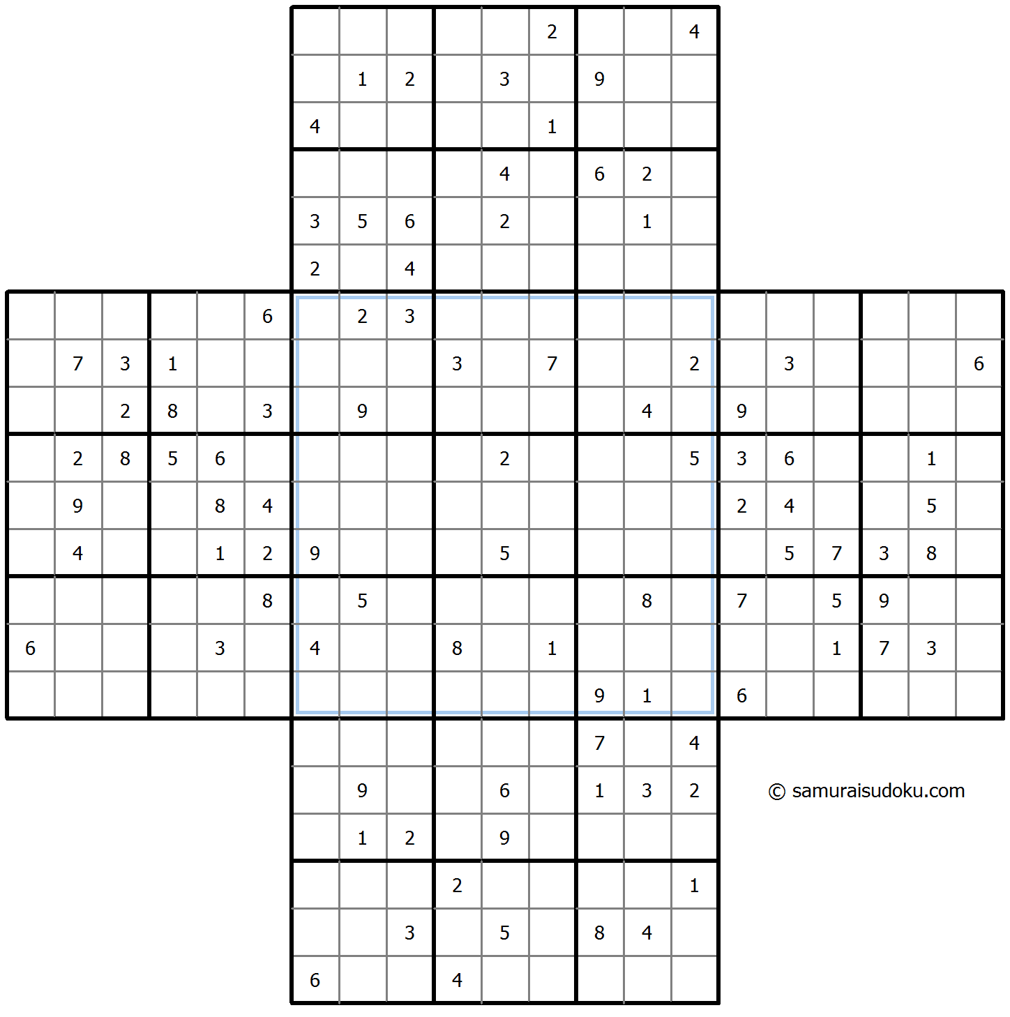 Cross Sudoku