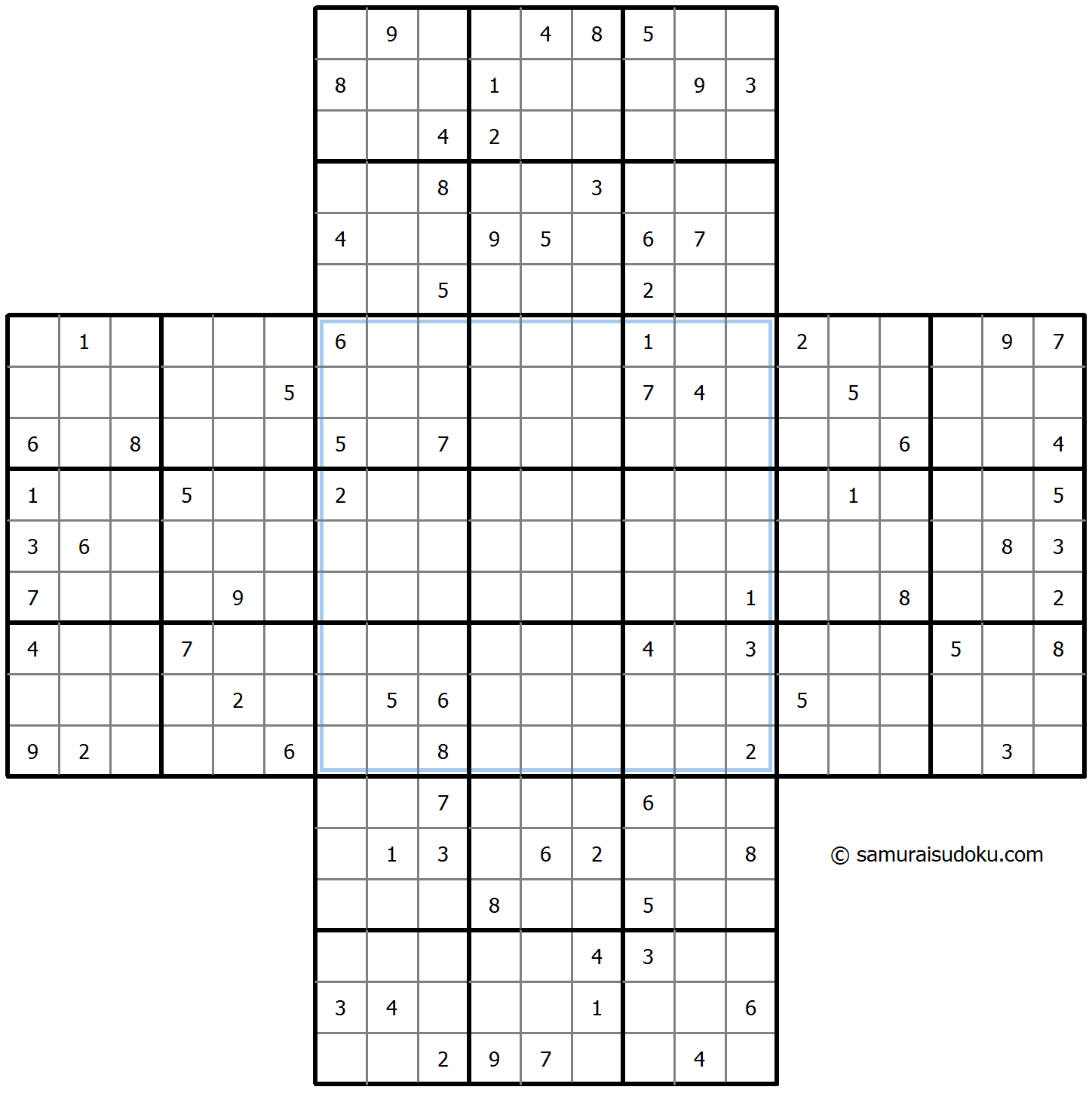 Cross Sudoku