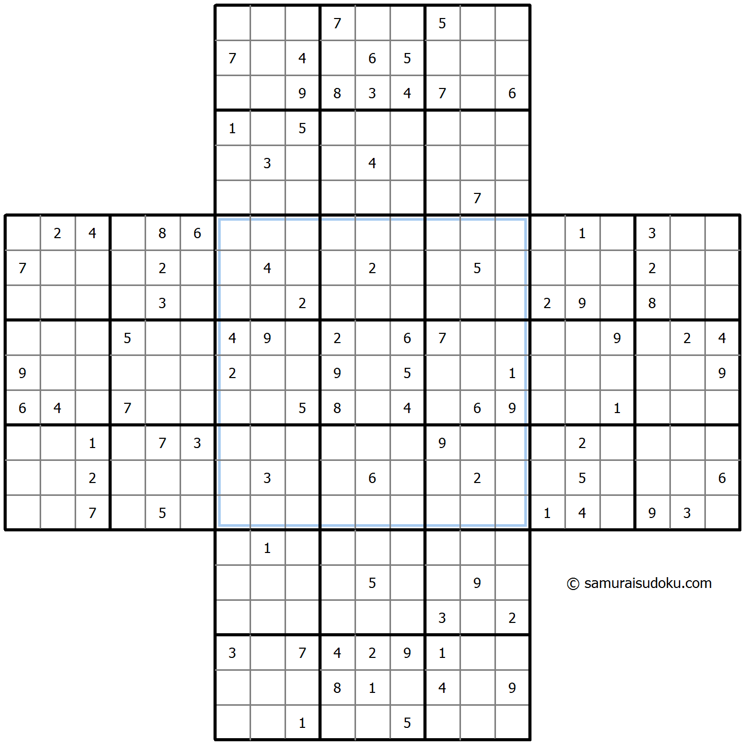 Cross Sudoku