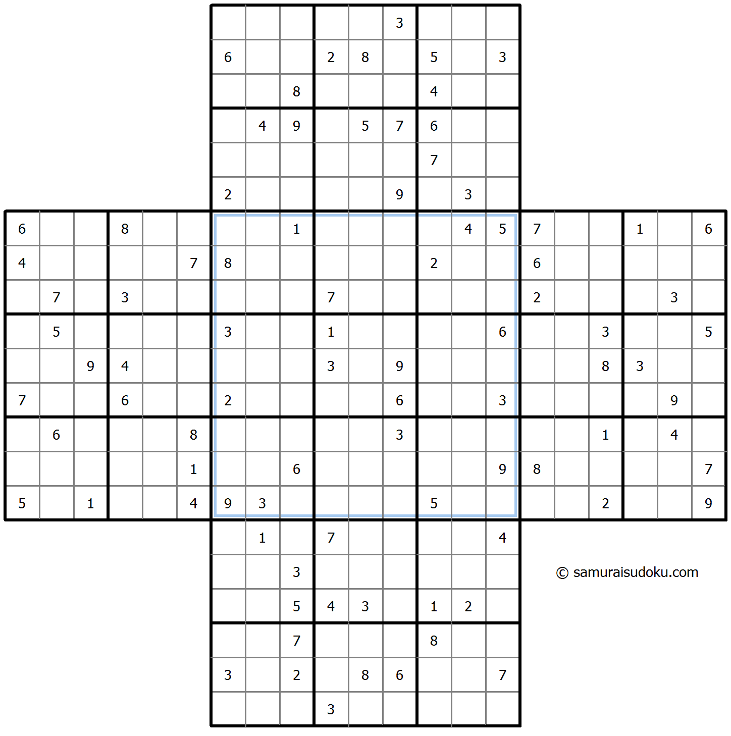 Cross Sudoku