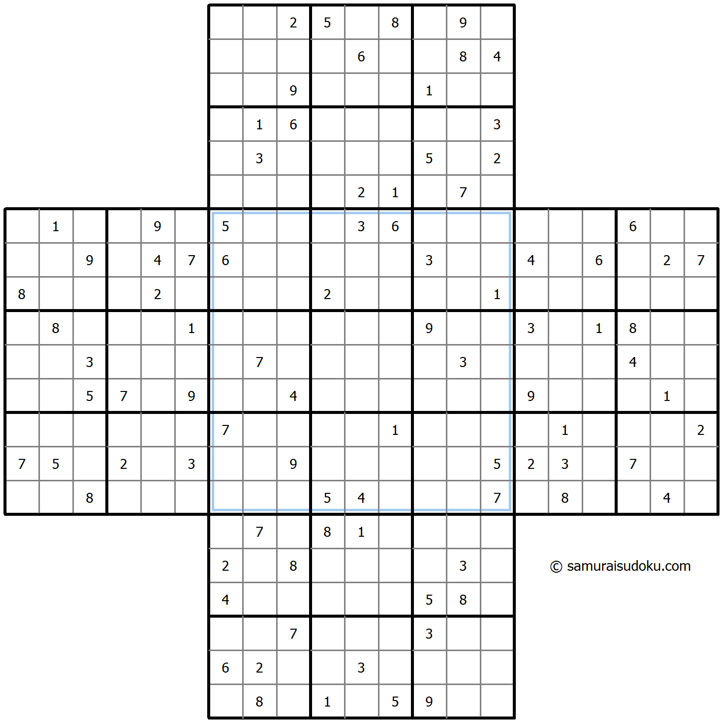 Cross Sudoku