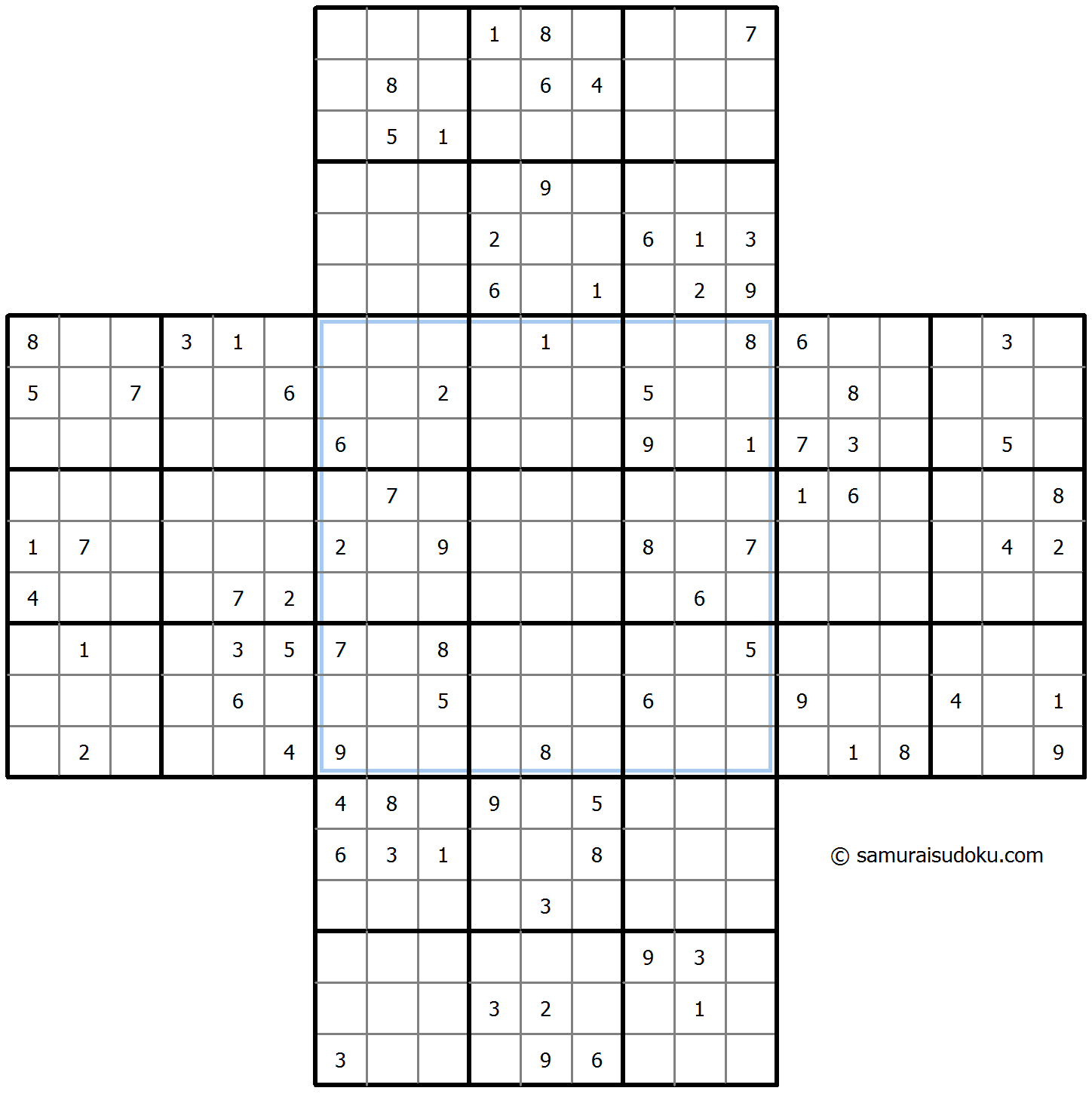 Cross Sudoku 1-March-2022