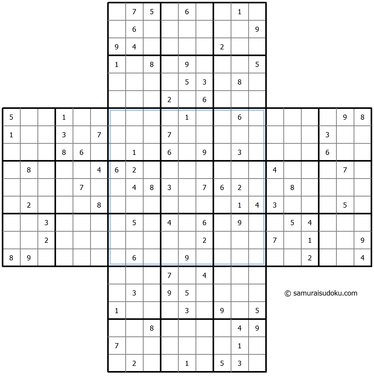 Sudoku cruzado