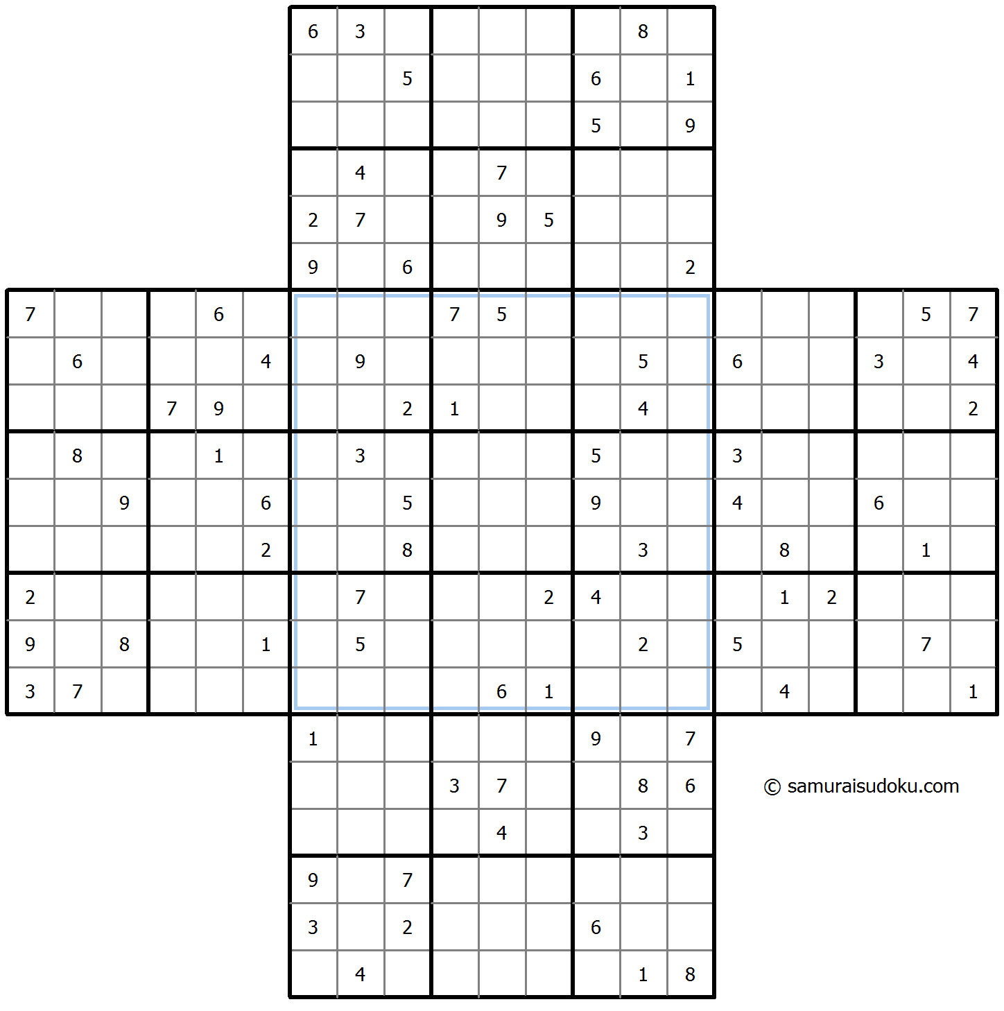 Cross Sudoku