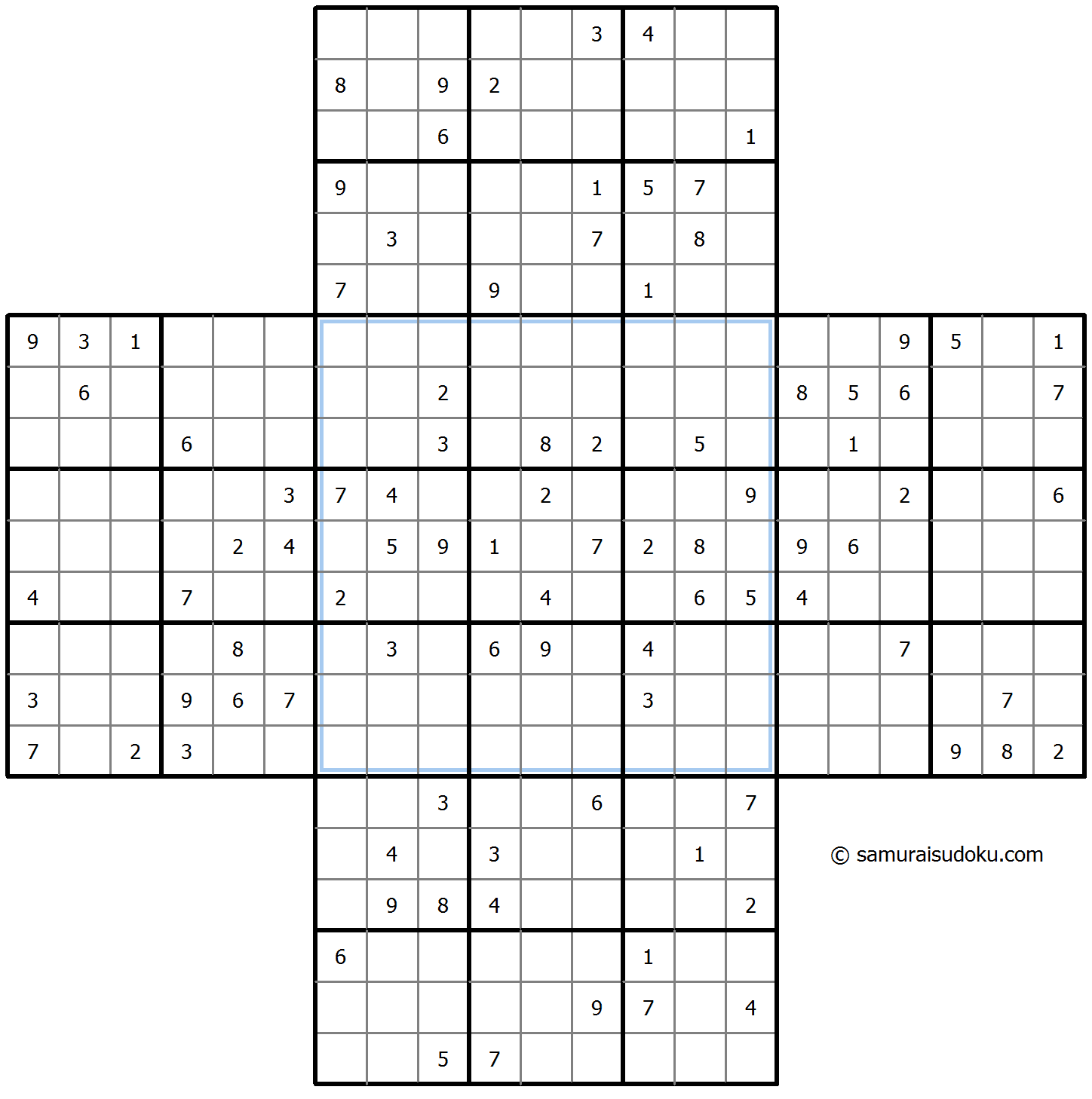 Cross Sudoku