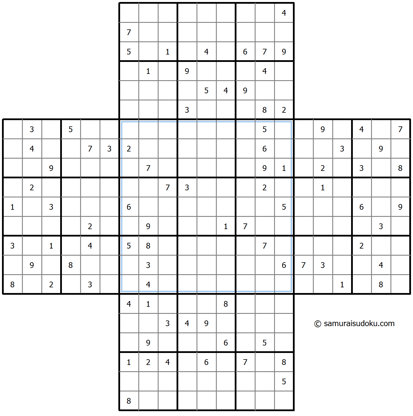 Cross Sudoku