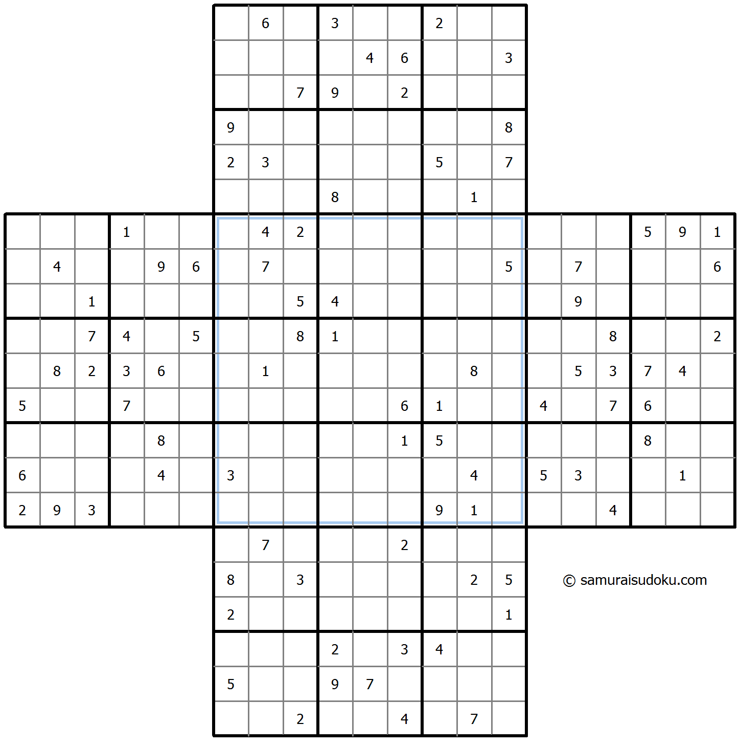 Cross Sudoku