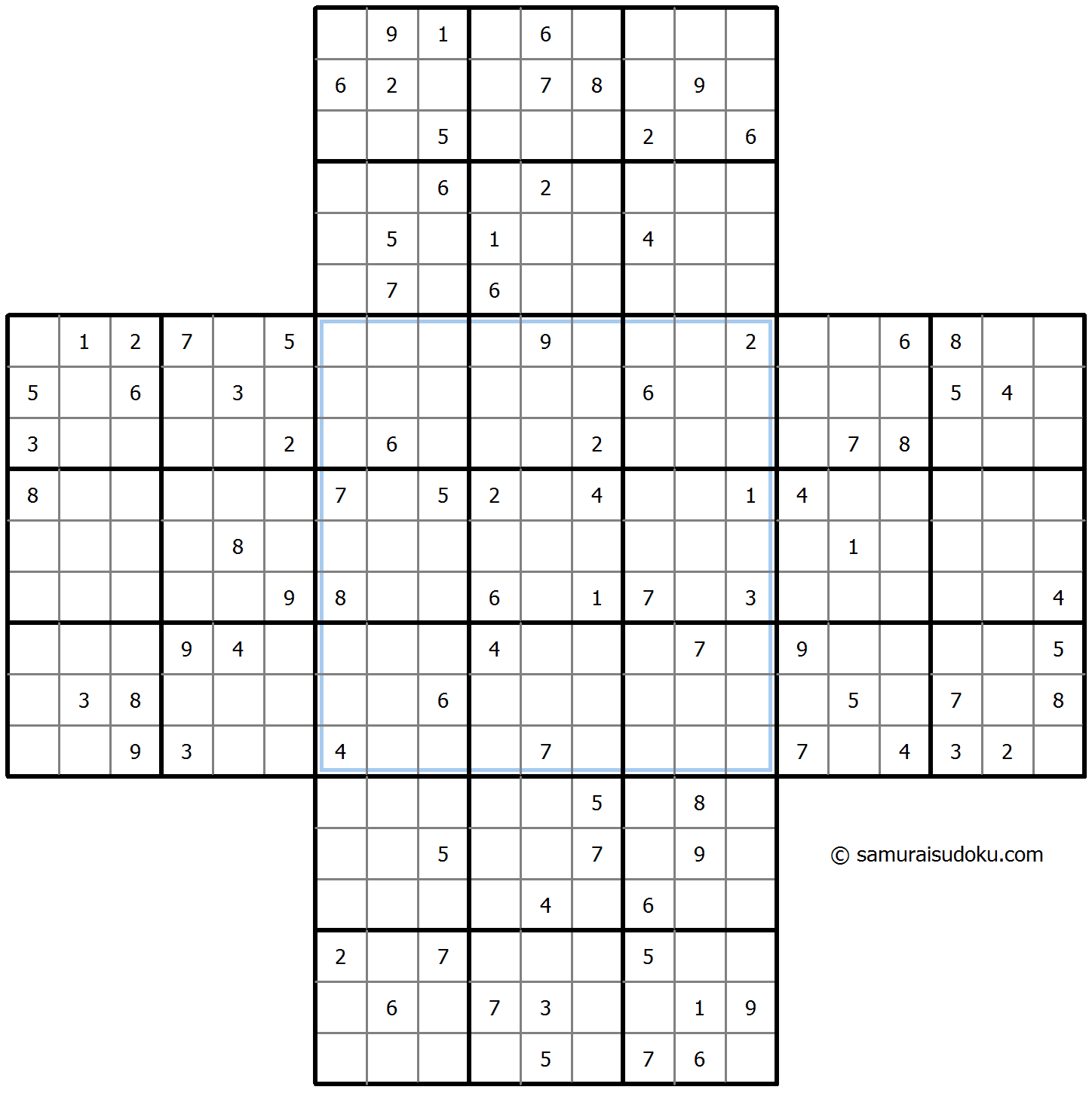 Cross Sudoku