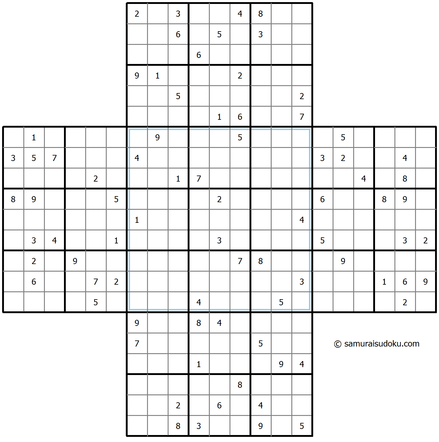 Cross Sudoku 23-February-2022