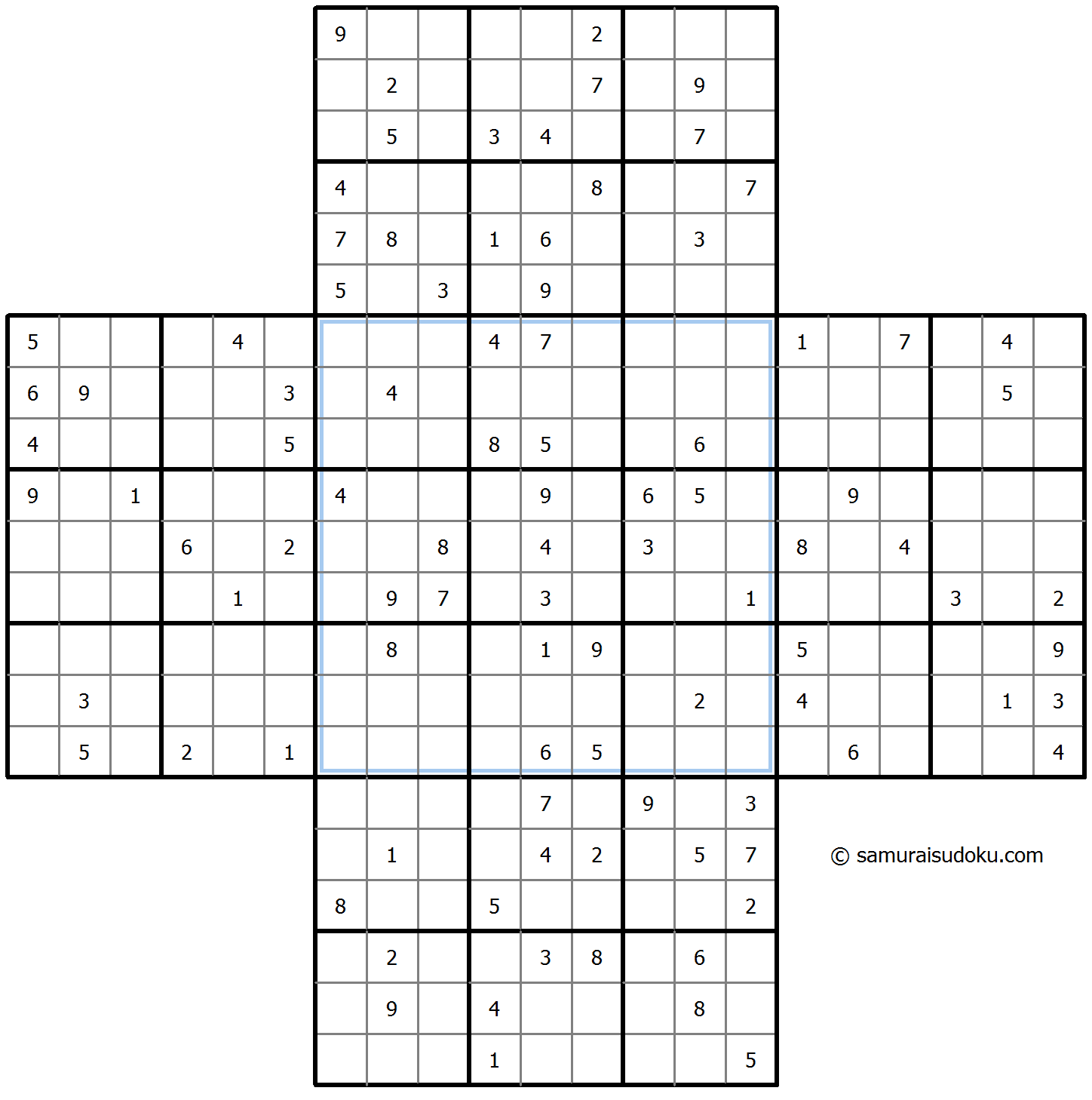 Sudoku Croce #35280