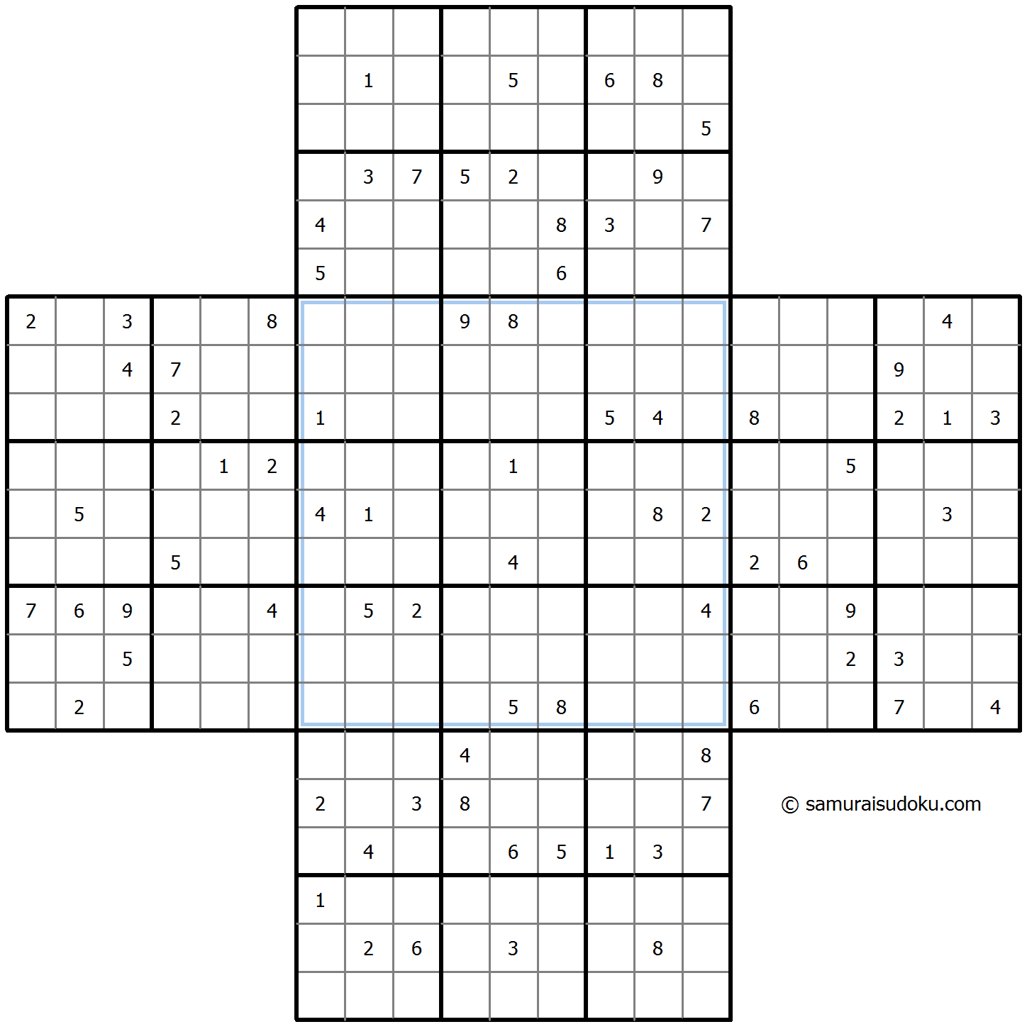 Cross Sudoku 2-March-2022