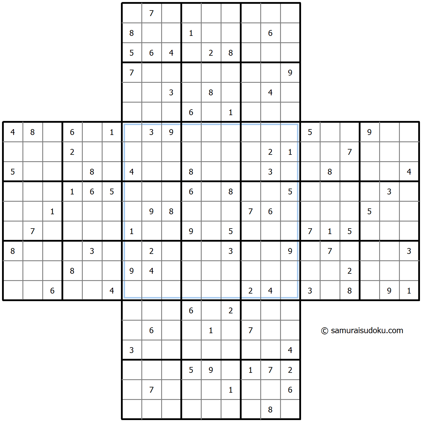 Cross Sudoku 04 November 2025