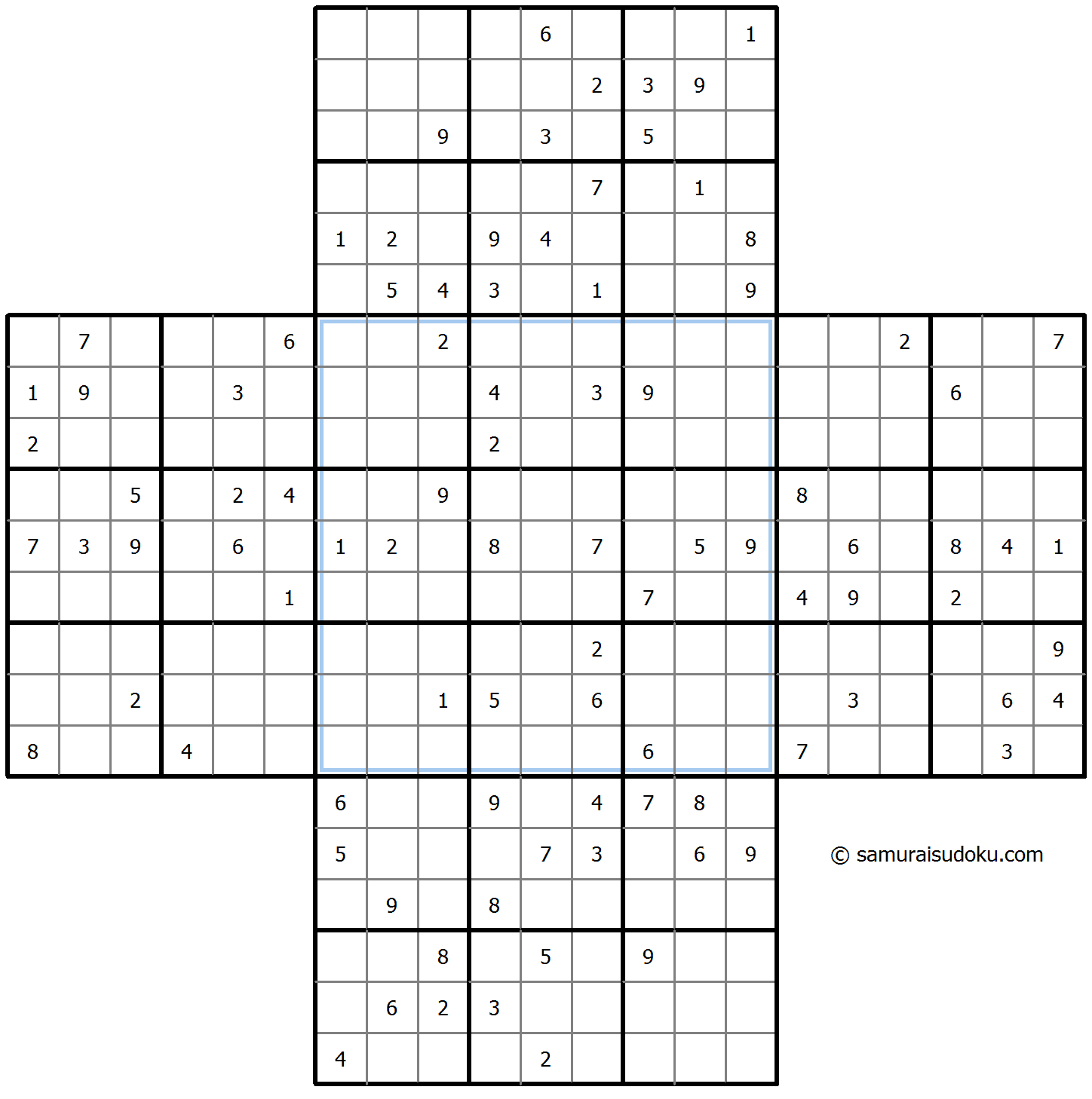 Cross Sudoku 27-August-2023