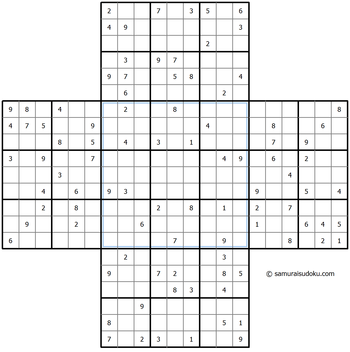 Cross Sudoku 27-February-2022