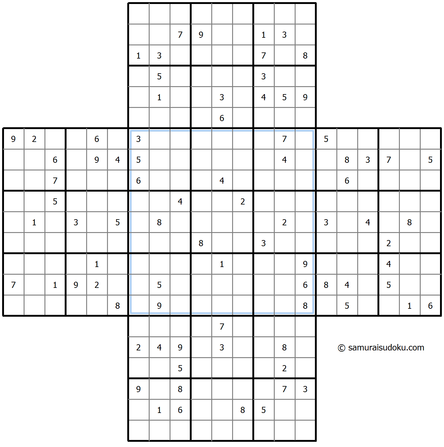 Cross Sudoku 4-August-2023