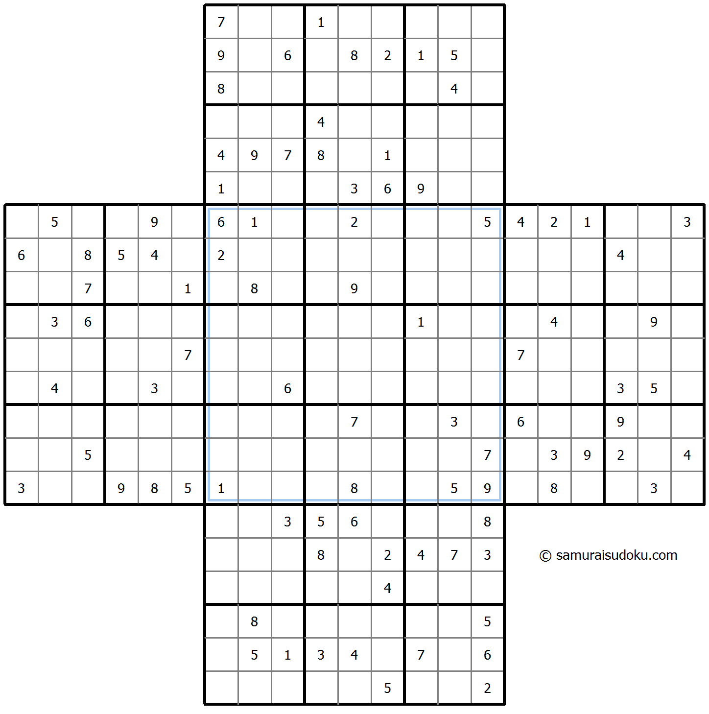 Cross Sudoku 27-October-2022