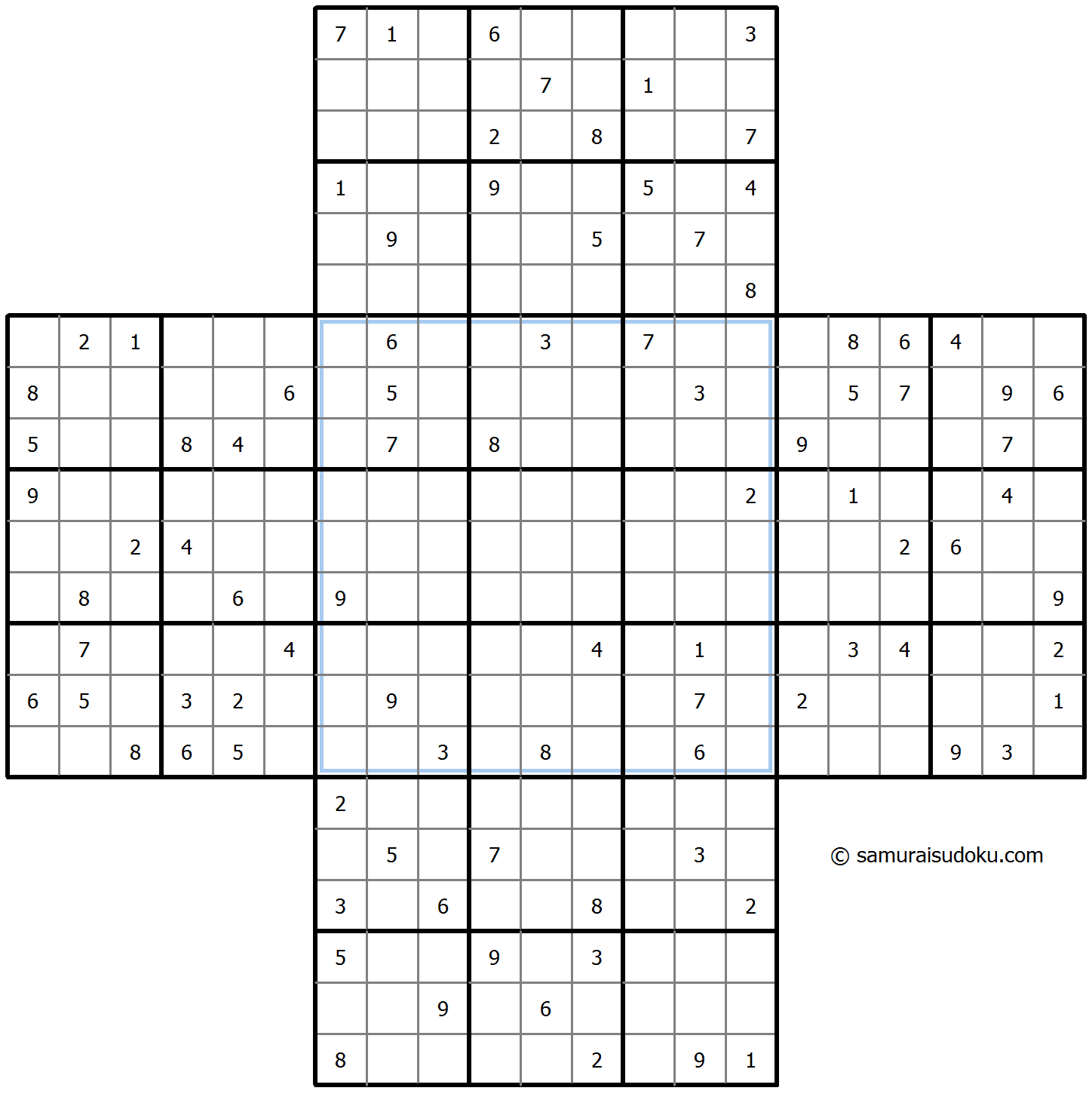 Cross Sudoku 15-January-2023